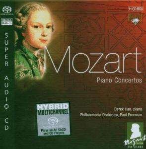 Cover for Wolfgang Amadeus Mozart  · Concerti Per Pianoforte Nn.1 - 27 (SACD)