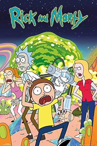 Rick And Morty: Gb Eye - Group (Poster Maxi 61x91,5 Cm) - Poster - Maxi - Merchandise - AMBROSIANA - 5028486359417 - October 1, 2019