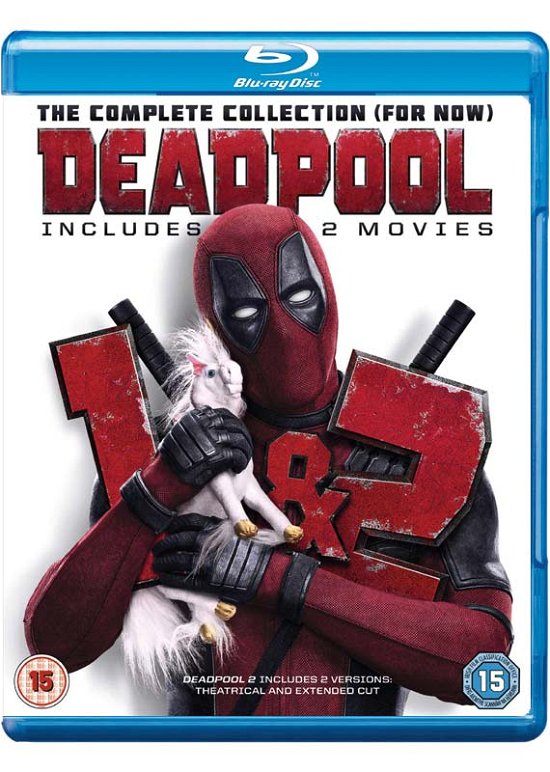 Cover for Deadpool 1-2 (Blu-ray) (2018)