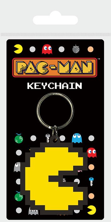 Cover for Keyrings · Pac-Man: Pixel Rubber Keychain (Portachiavi Gomma) (MERCH)