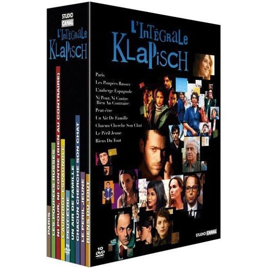 Cover for L'integrale Klapisch - Paris / les Poupees Russes/ni Pour, Ni Contre / l'auberge Espagnole / peut-etre/un (DVD)