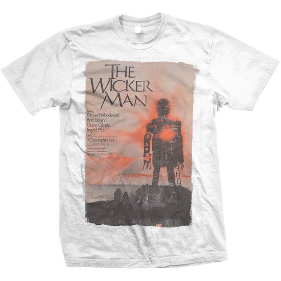 Cover for StudioCanal · StudioCanal Unisex T-Shirt: The Wicker Man (T-shirt) [size XXL] [White - Unisex edition]