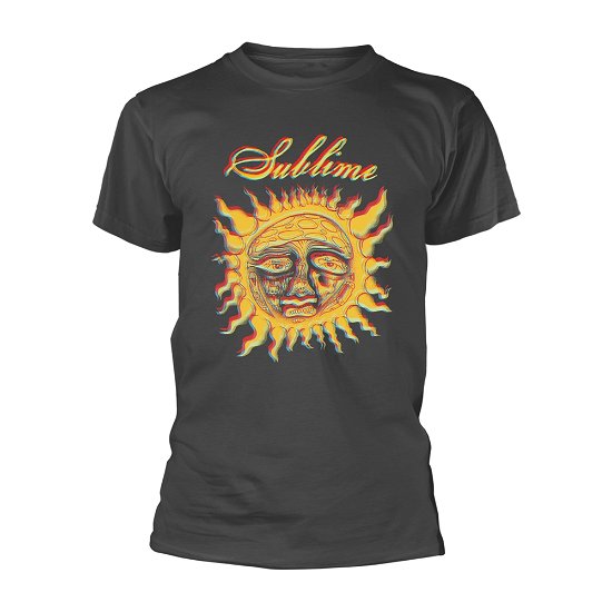 Cover for Sublime · Sublime Unisex T-Shirt: Yellow Sun (T-shirt) [size S] [Grey - Unisex edition] (2019)