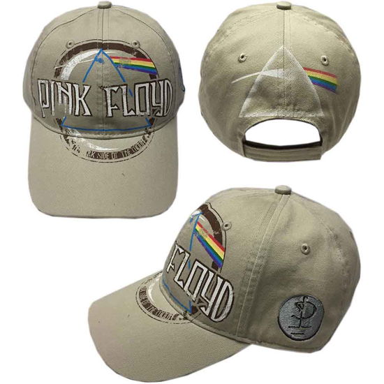 Cover for Pink Floyd · Pink Floyd Unisex Baseball Cap: Dark Side of the Moon Album Distressed (Sand) (Bekleidung) [Neutral - Unisex edition]