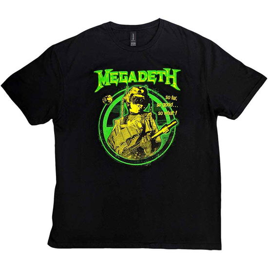 Megadeth Unisex T-Shirt: SFSGSW Hi-Contrast - Megadeth - Merchandise -  - 5056561066417 - 