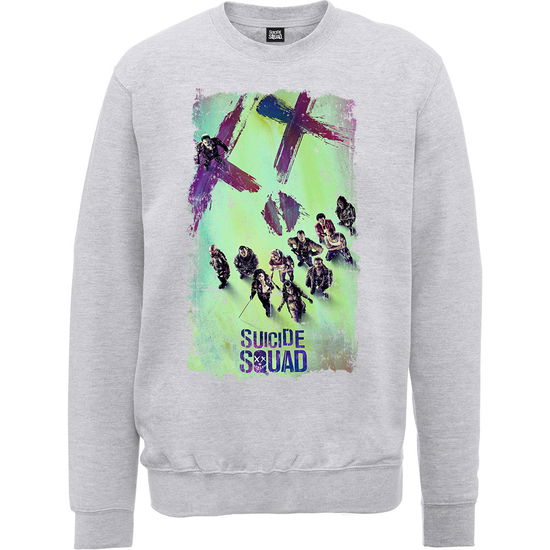 Cover for DC Comics · Dc Comics: Suicide Squad Movie Poster (Felpa Unisex Tg. L) (N/A) [size L] [Grey - Unisex edition]