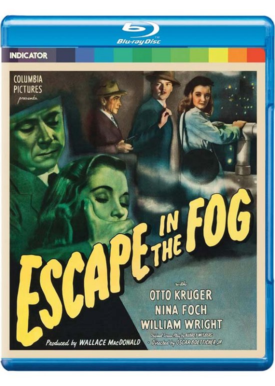 Cover for Budd Boetticher · Escape in the Fog (Blu-ray) (2022)