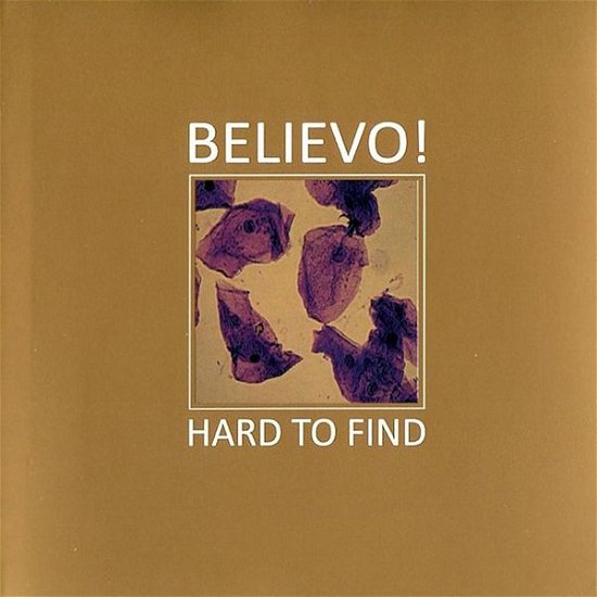 Cover for Believo · Hard To Find (CD) (2012)