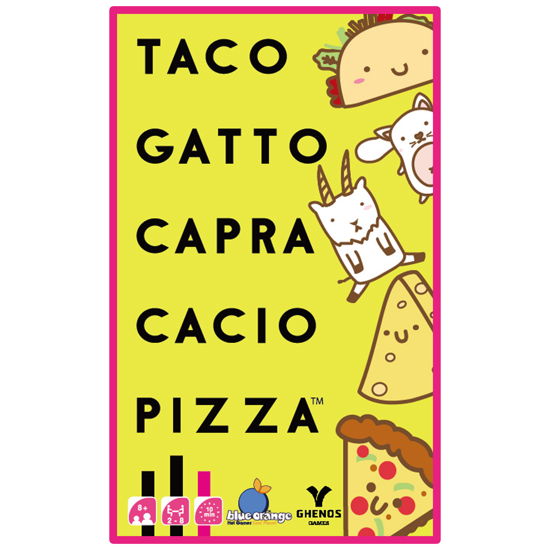 Ghenos Games: Taco Gatto Capra Cacio Pizza - Dv Giochi - Produtos -  - 8033609531417 - 