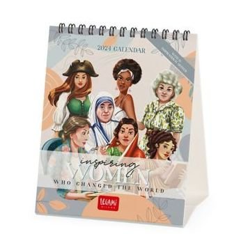 Cover for Legami · Desk Calendars - 2024 Desk Calendar - Inspiring Women - 12x14.5 - Inspiration (Taschenbuch) (2023)