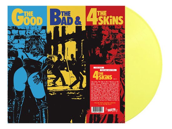 Cover for 4 Skins · The Good, The Bad &amp; The 4 Skins (LP) (2022)