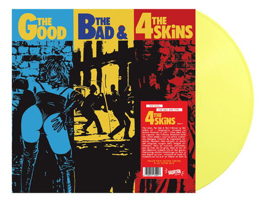 4 Skins · The Good. The Bad & The 4 Skins (Yellow Vinyl) (LP) (2022)