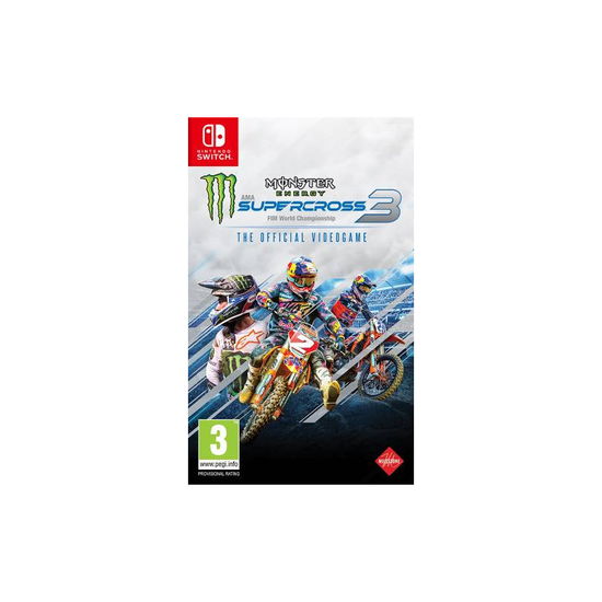 Cover for Milestone · Monster Energy Supercross 3 (SWITCH) (2020)