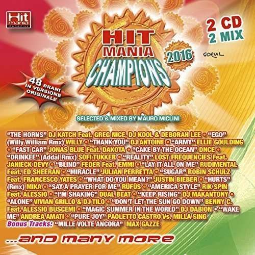 Cover for Hit Mania Champions 2016 / Various (CD) (2016)