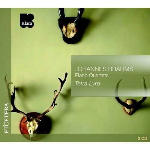 Piano Quartets - Johannes Brahms - Muziek - ETCETERA - 8711801040417 - 8 april 2013