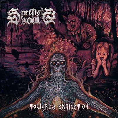 Cover for Spectral Souls · Towards Extinction (LP) (2023)