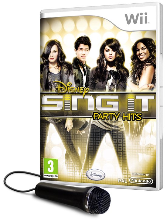 Cover for Spil-wii · Disney Sing It Party Hits Bundle (Wii) (2010)