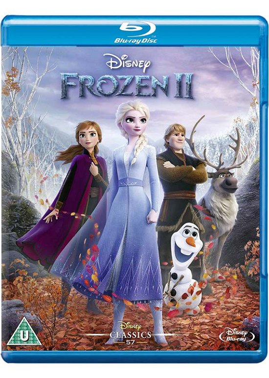 Cover for Frozen 2 (Blu-ray) (2020)