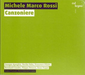 Cover for Michele Marco Rossi · Canzoniere (CD) (2024)