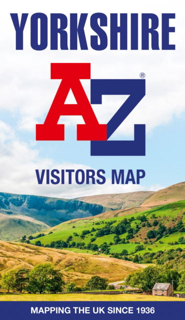 Cover for A-Z Maps · Yorkshire A-Z Visitors Map (Kartor) (2023)