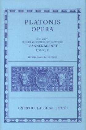 Cover for Plato · Plato Opera Vol. II: (Par., Phil., Symp., Phdr.; Alc. I, II, Hipp., Am.) - Oxford Classical Texts (Innbunden bok) [2 Revised edition] (1963)