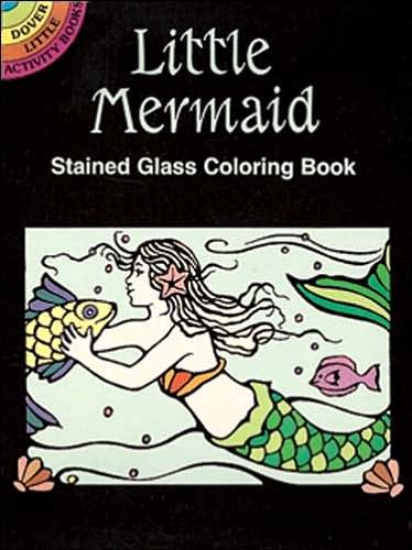 Little Mermaid Stained Glass Coloring Book - Little Activity Books - Marty Noble - Merchandise - Dover Publications Inc. - 9780486293417 - 1. februar 2000