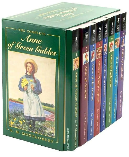 Cover for L. M. Montgomery · Anne of Green Gables, Complete 8-Book Box Set - Anne of Green Gables (Paperback Bog) (1990)