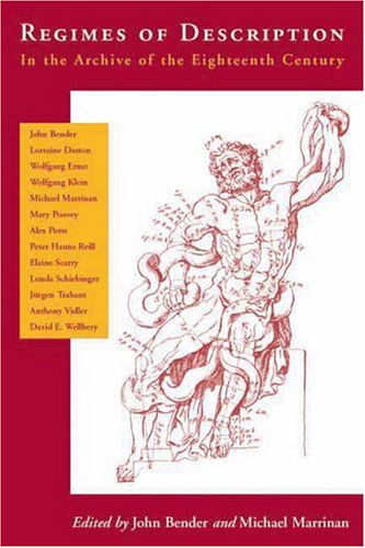 Cover for Michael Marrinan · Regimes of Description: In the Archive of the Eighteenth Century (Hardcover Book) (2005)