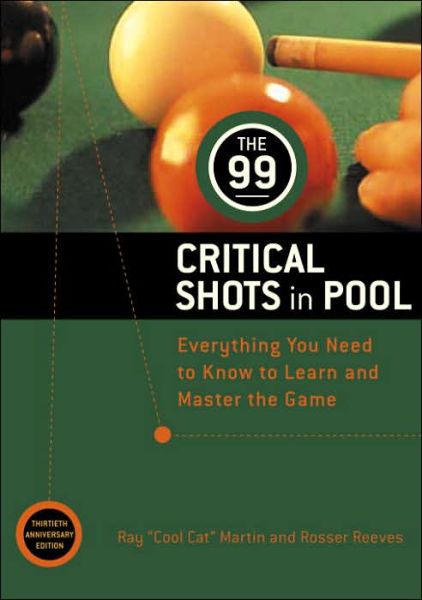 Cover for Estate of Rosser Reeves · The 99 Critical Shots in Pool: Everything You Need to Know to Learn and Master the Game (Other) (Paperback Book) [Revised edition] (1993)