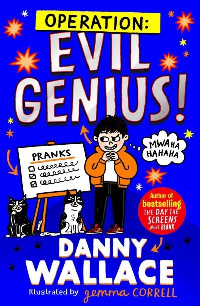 Cover for Danny Wallace · Operation: Evil Genius (Pocketbok) (2024)