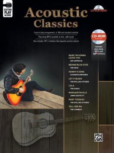 Cover for Alfred Music · Classic Acoustic Guitar Play-Along (Taschenbuch) (2016)