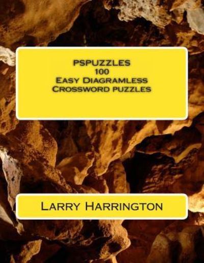 Cover for Larry Harrington · Pspuzzles 100 Easy Diagramless Crossword Puzzles (Paperback Book) (2012)