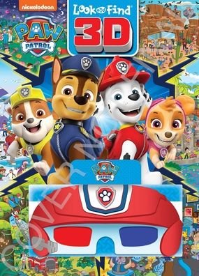 Cover for P I Kids · Paw Patrol Look &amp; Find 3D (Hardcover Book) (2024)