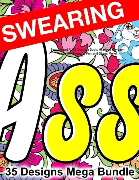 Cover for Swearing Coloring Book for Adults · Swear Word Adult Coloring Book (Paperback Book) (2016)