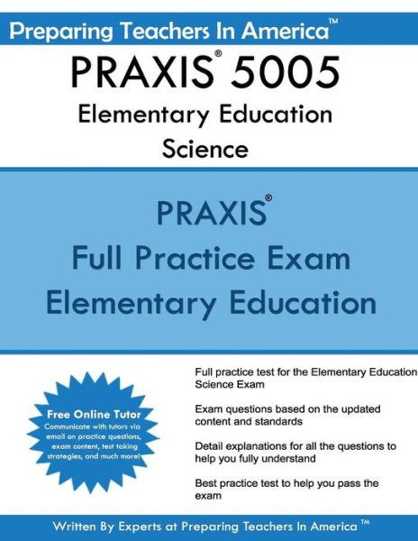 Cover for Preparing Teachers in America · Praxis 5005 Elementary Education Science (Paperback Book) (2016)