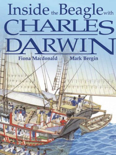 Cover for Fiona Macdonald · Inside the Beagle with Charles Darwin (Inside (Enchanted Lion)) (Hardcover Book) (2005)