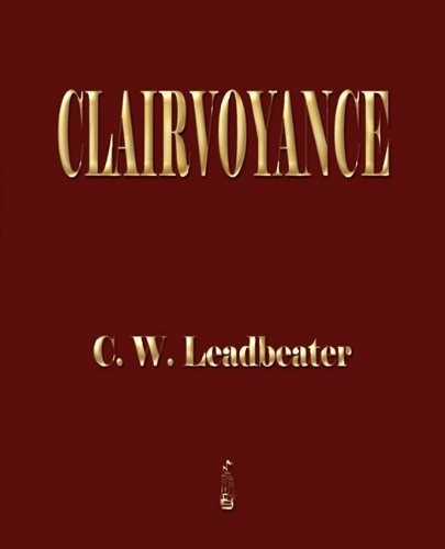 Cover for Charles Webster Leadbeater · Clairvoyance (Paperback Book) (2009)