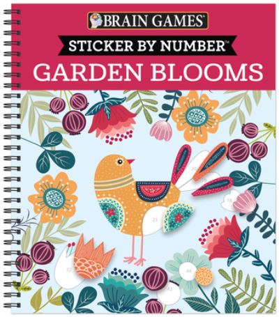 Cover for Publications International Ltd · Sticker by Number In the Garden (Buch) (2020)