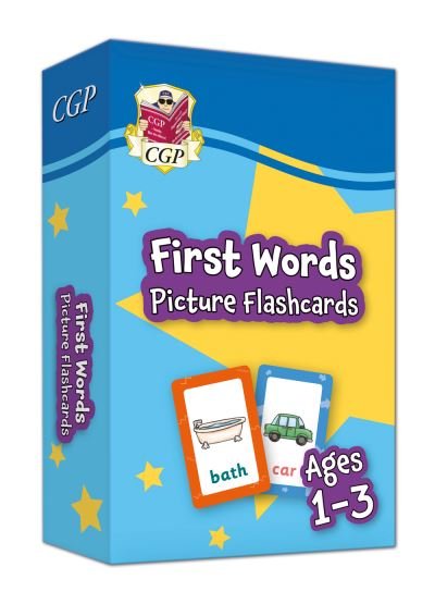Cover for CGP Books · First Words Picture Flashcards for Ages 1-3 (Hardcover Book) (2022)