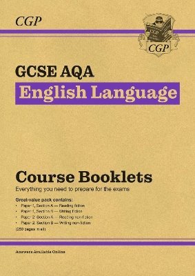 New GCSE AQA English Language Course Booklets Pack (for exams from 2026) - CGP AQA GCSE English Language - CGP Books - Outro - Coordination Group Publications Ltd (CGP - 9781837742417 - 18 de agosto de 2025