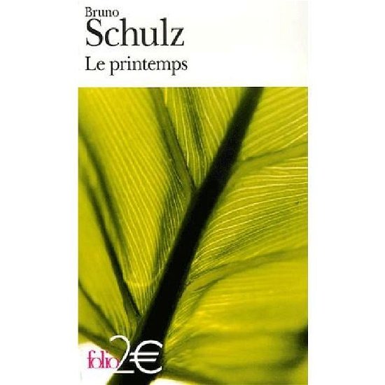 Cover for Bruno Schulz · Printemps (Folio 2 Euros) (French Edition) (Paperback Book) [French edition] (2006)