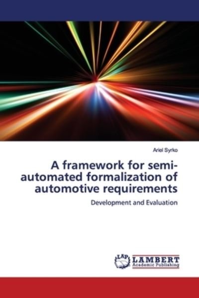 Cover for Syrko · A framework for semi-automated fo (Bok) (2019)
