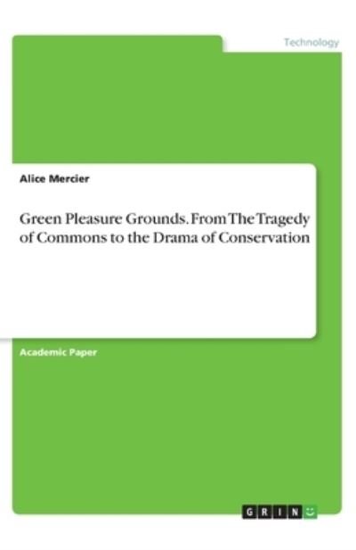Cover for Mercier · Green Pleasure Grounds. From Th (Bog)