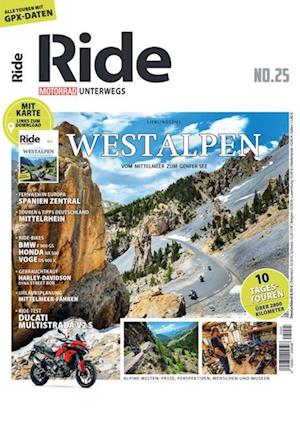 Cover for RIDE - Motorrad unterwegs, No. 25 (Book) (2025)