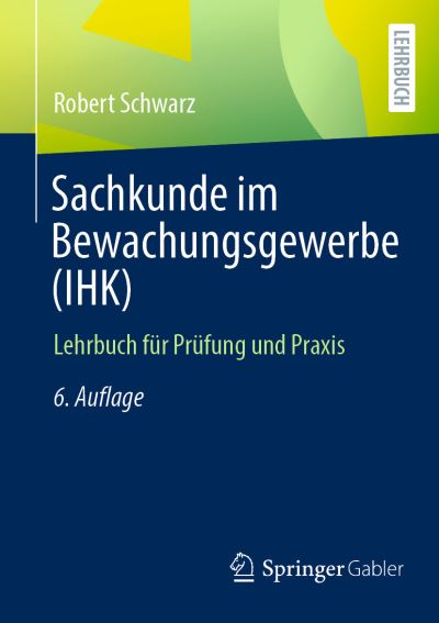 Cover for Robert Schwarz · Sachkunde Im Bewachungsgewerbe (Book) (2023)