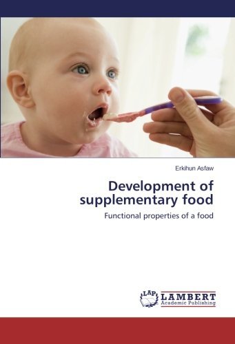 Cover for Erkihun Asfaw · Development of Supplementary Food: Functional Properties of a Food (Paperback Book) (2014)