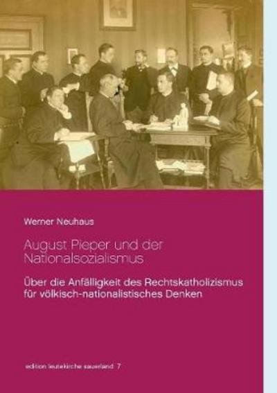 Cover for Neuhaus · August Pieper und der Nationals (Buch) (2017)