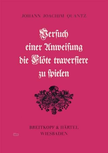 Cover for J.J. Quantz · Versuch e.Anweisung.Flöte (Bog)