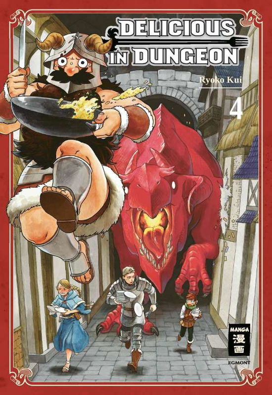 Delicious in Dungeon 04 - Kui - Livros - - 9783770458417 -