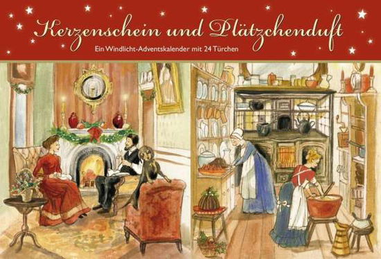 Cover for Adventskal. Kerzenschein und Plätzchend (Book)